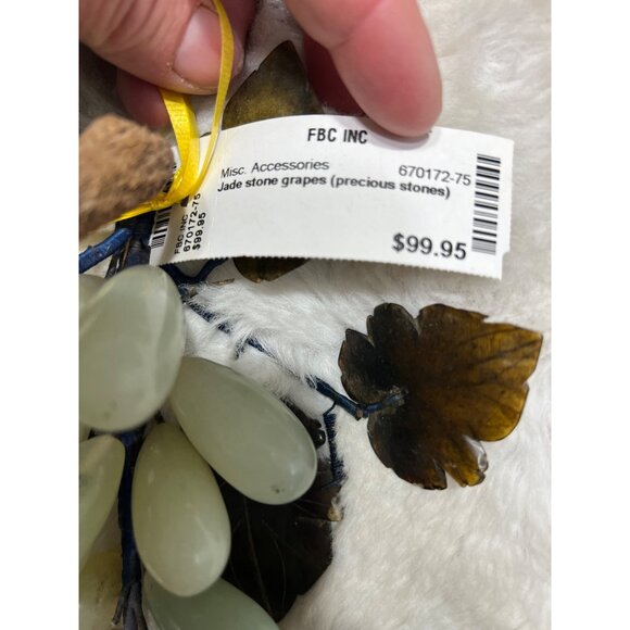 Jade Stone bunch of grapes precious stones - Picture 5 of 6